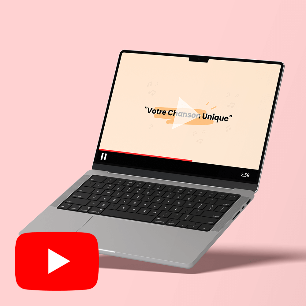 Service de mise en ligne de chansons personnalisées sur YouTube avec Melodify.