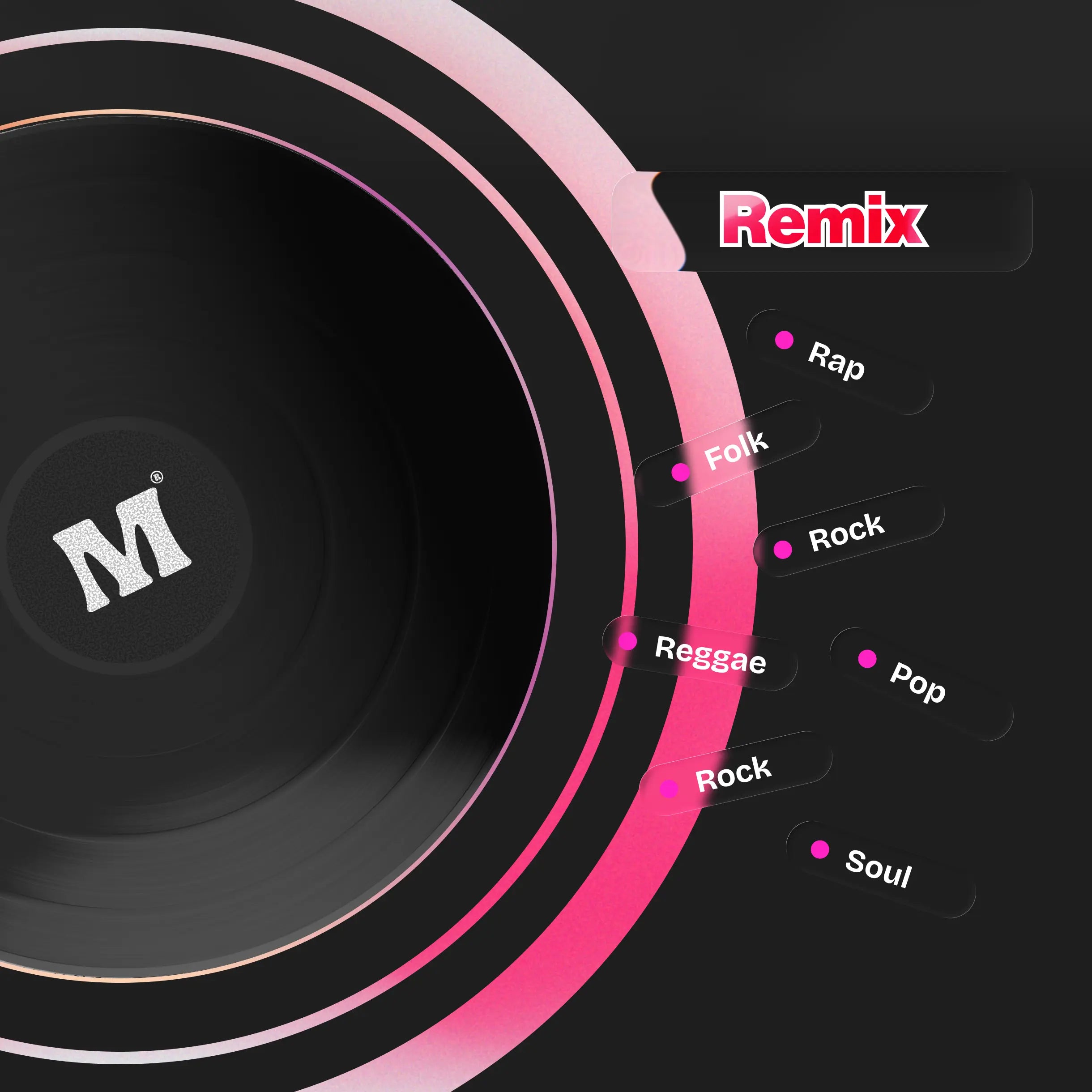 Remix: Your music, reinterpreted in a new style